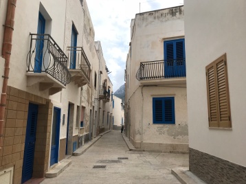 Quite streets on the island of Marettimo