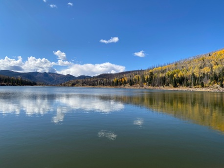Mirrored Shaw Lake